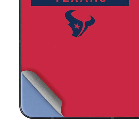 NFL Houston Texans Red Performance Series Galaxy Z Fold5 5G Skin